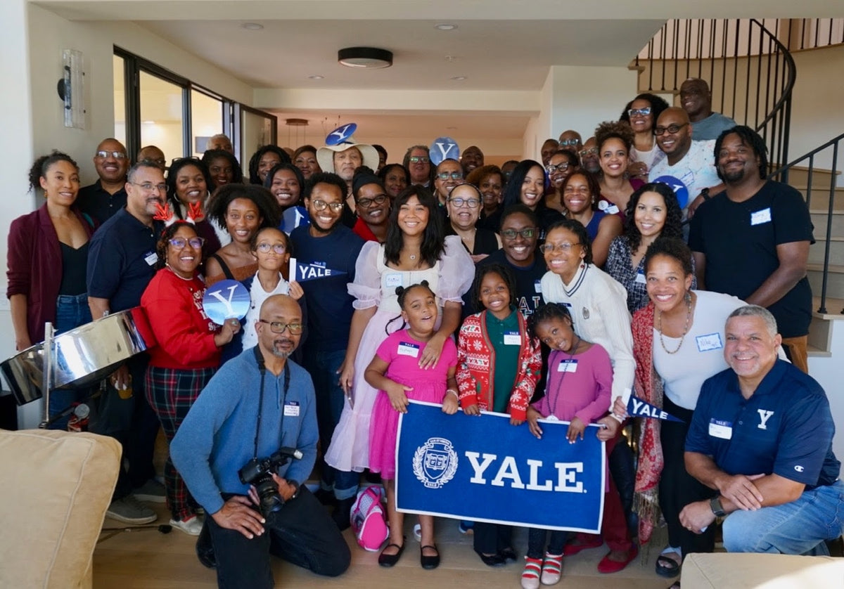 YBAA alumni and their families gathered at a Los Angeles chapter event.